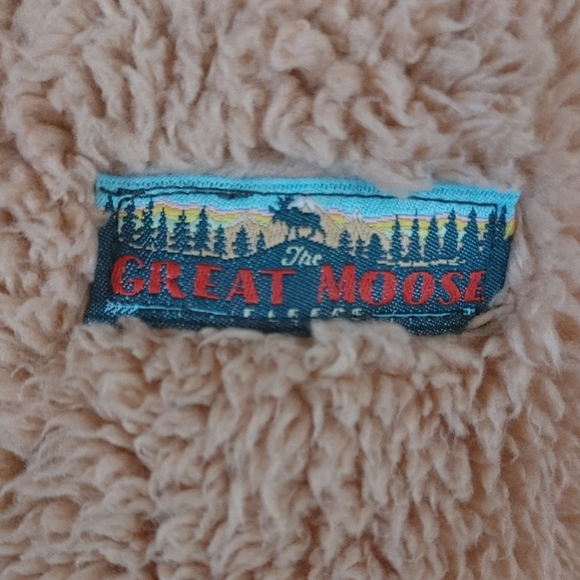 Keil James Patrick's Great Moose Fleece Jacket Sweater warm fuzzy New England 🫎 - Picture 4 of 11